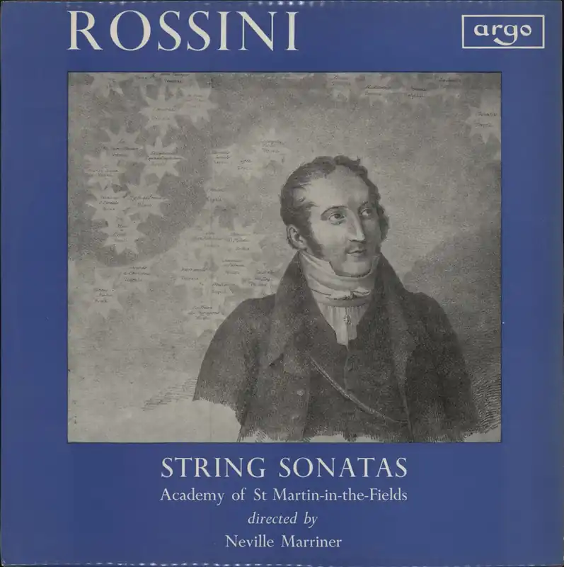 The Academy Of St. Martin-In-The-Fields Rossini String Sonatas - 1st UK Vinyl LP Luxury
