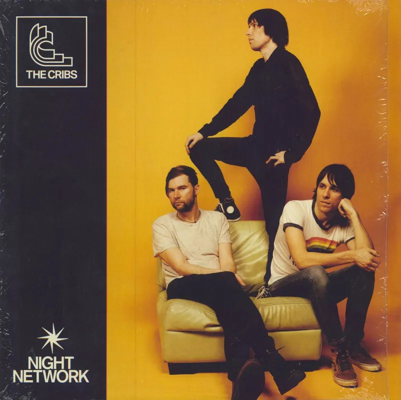 The Cribs Night Network - Red/Orange Split UK Vinyl LP New Arrival