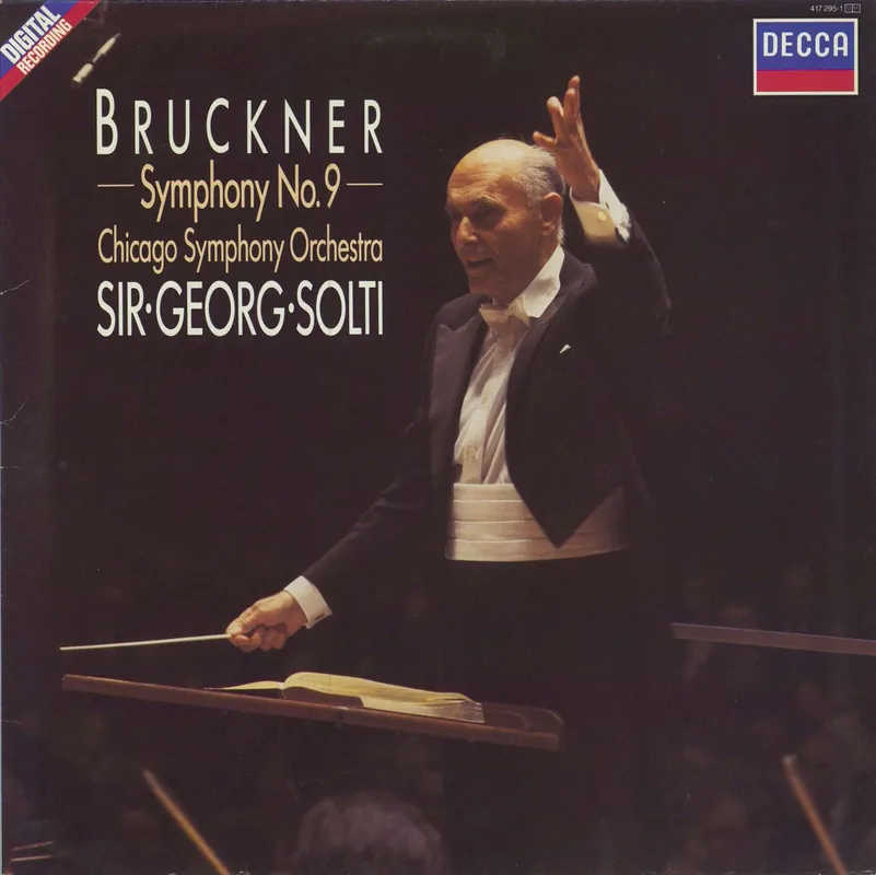 Best Seller Anton Bruckner Symphony No. 9 Dutch Vinyl LP