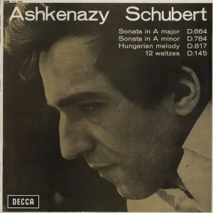 Vladimir Ashkenazy Schubert: Piano Works - 2nd UK Vinyl LP Limited Offer