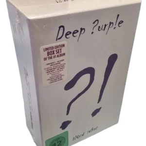 Premium Deep Purple What Now?! - Sealed UK Cd single boxset