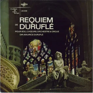 Maurice Duruflé Requiem De Duruflé (Pour Soli, Chœurs, Orchestre & Orgue) French Vinyl LP Worldwide Shipping