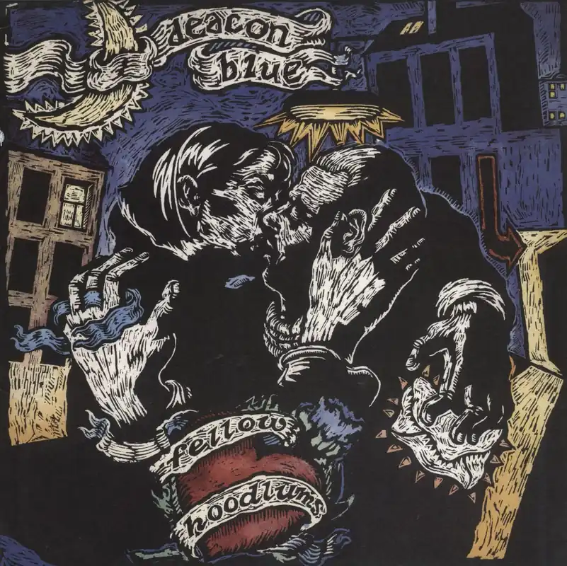 Deacon Blue Fellow Hoodlums - Yellow vinyl UK Vinyl LP Limited Offer