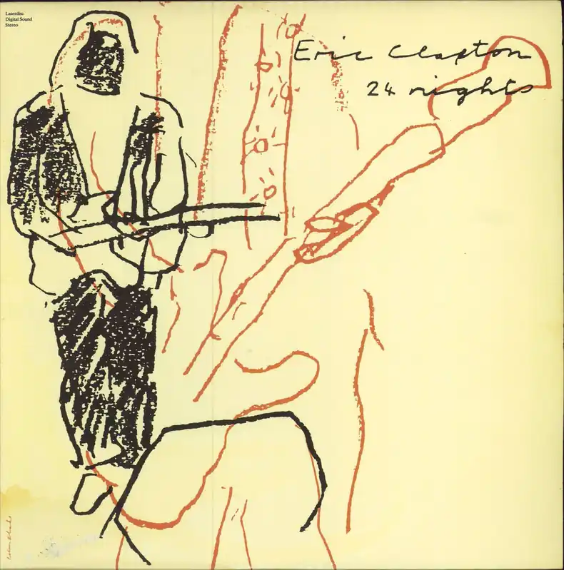 Luxury Eric Clapton 24 Nights - Eric Clapton US Laserdisc