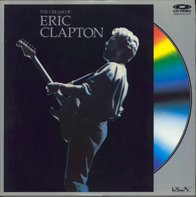 Eric Clapton The Cream Of Eric Clapton UK Laserdisc Premium