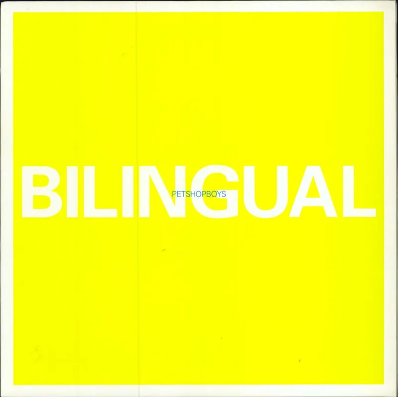 Pet Shop Boys Bilingual + Postcards UK Vinyl LP Crafted