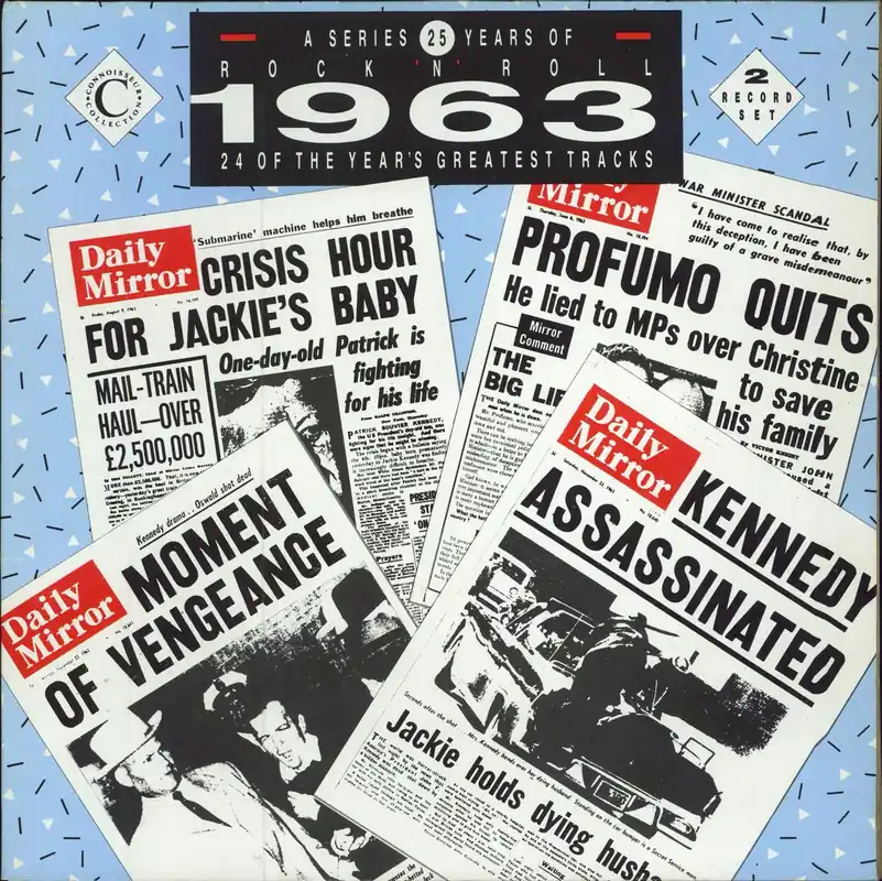 Must Have Various-60s & 70s 25 Years Of Rock 'N' Roll 1963 UK 2-LP vinyl set