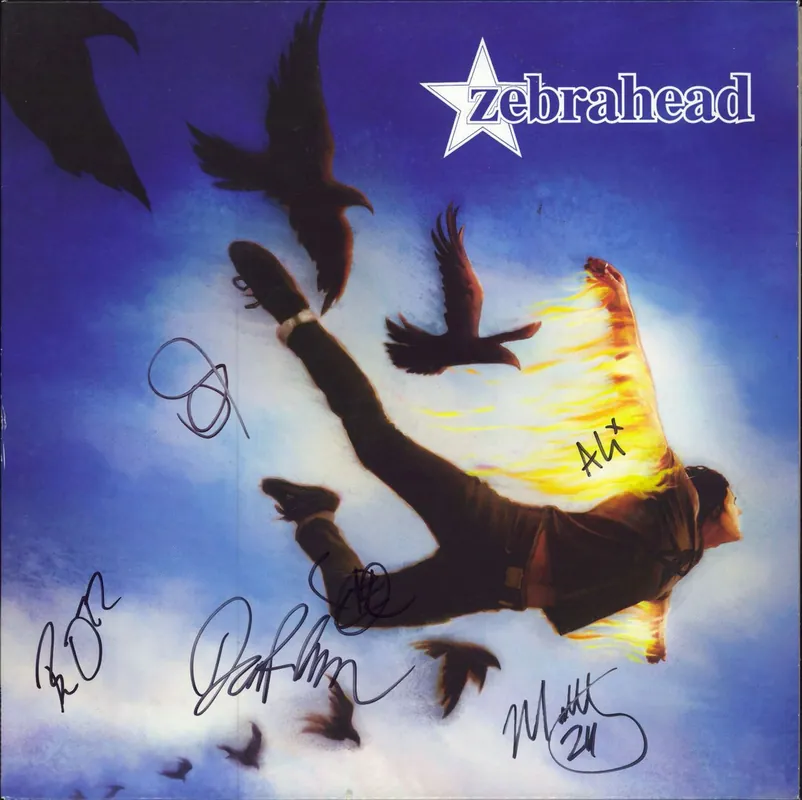 Zebrahead Phoenix - Blue & Green splatter - Autographed US Vinyl LP Discount