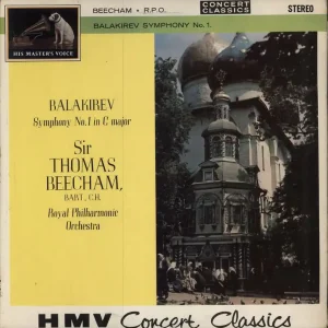 Mily Balakirev Symphony No. 1 in C Major UK Vinyl LP Low Price