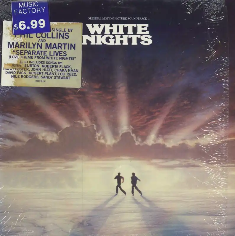 Fast Shipping Original Soundtrack White Nights - Shrink US Vinyl LP
