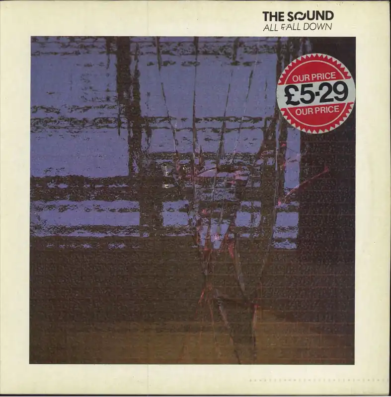 Brand New The Sound All Fall Down - price sticker UK Vinyl LP