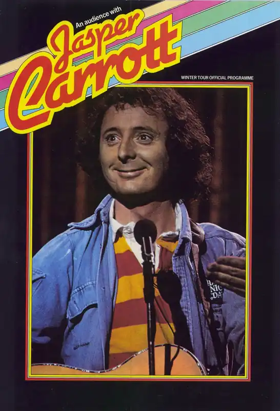 Jasper Carrott An Audience With Jasper Carrott UK Tour programme Save Now