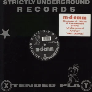 M-D-Emm Get Down UK 12" vinyl Trending