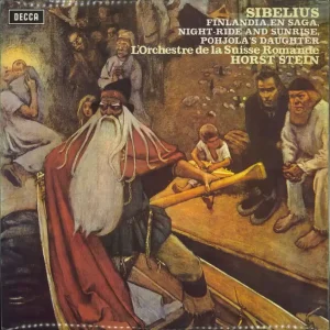 Jean Sibelius Finlandia / Night-ride And Sunshine / En Saga / Pohjola's Daughter UK Vinyl LP Express Delivery