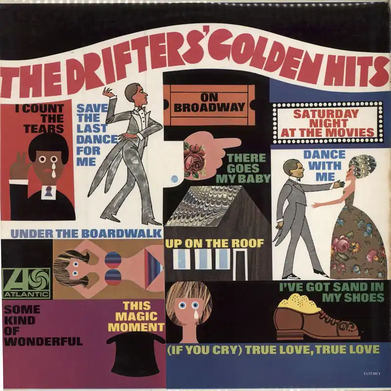 Discount The Drifters Golden Hits UK Vinyl LP