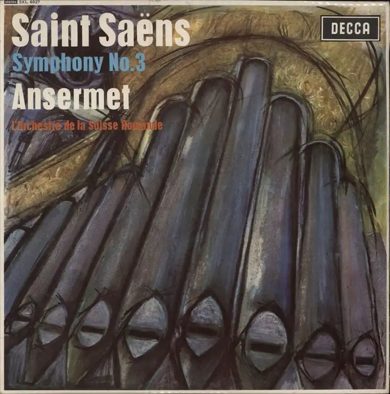 Certified Camille Saint-Saëns Symphony No. 3 in C Minor, Op.78 - 2nd UK Vinyl LP