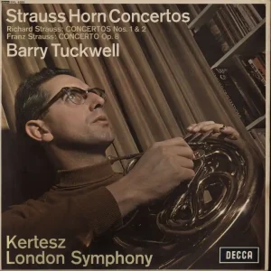 Barry Tuckwell Strauss Horn Concertos UK Vinyl LP Express Delivery