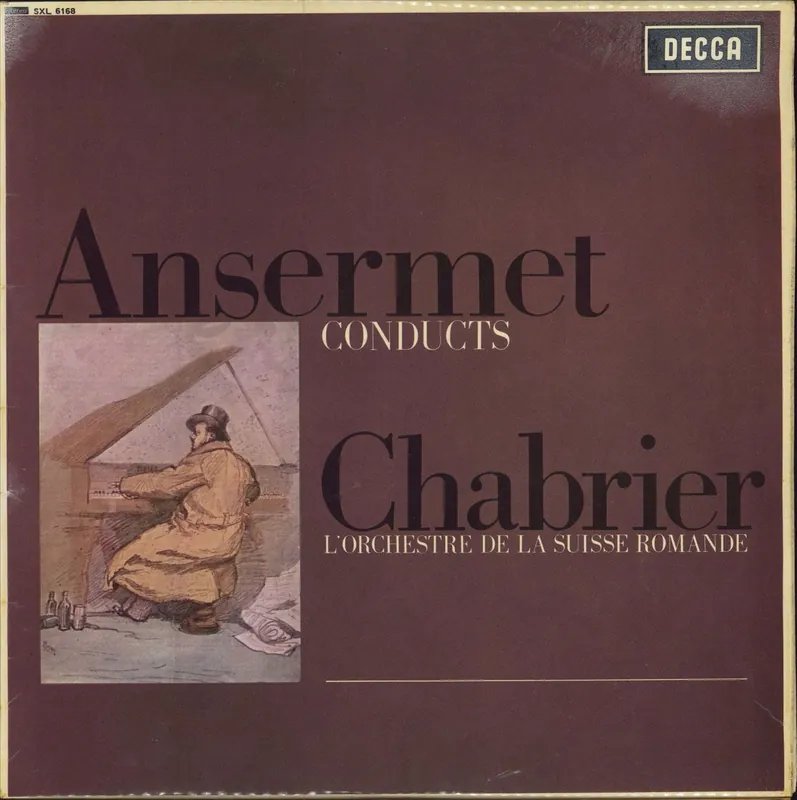 Express Delivery Emmanuel Chabrier Ansermet Conducts Chabrier UK Vinyl LP