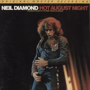Neil Diamond Hot August Night - EX US 2-LP vinyl set Free Returns