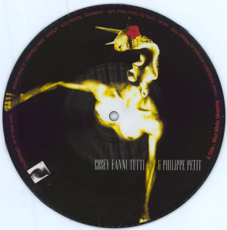 Cosey Fanni Tutti Mist While Sleeping / Invisible Whispers UK 7" picture disc Direct From Manufacturer