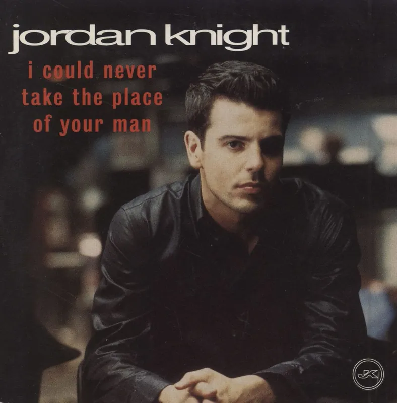 Jordan Knight I Could Never Take The Place Of Your Man UK CD single Best Seller