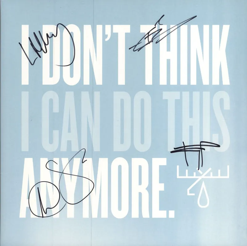 Seasonal Sale Moose Blood I Don't Think I Can Do This Anymore - 1st - Magenta Vinyl - Fully Signed UK Vinyl LP