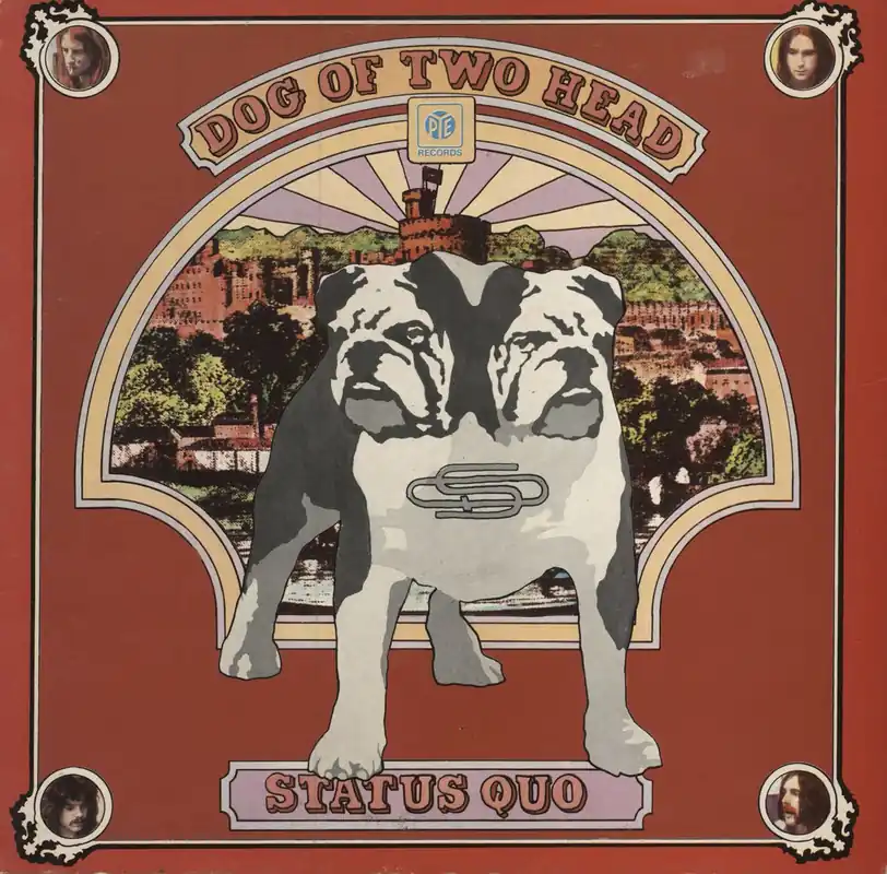 Status Quo Dog Of Two Head - Speckled Vinyl UK Vinyl LP Warranty Included