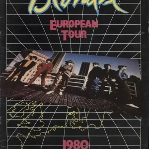 Blondie European Tour 1980 UK Tour programme Seasonal Sale