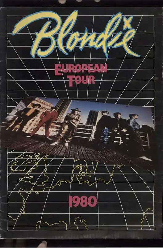Blondie European Tour 1980 UK Tour programme Seasonal Sale