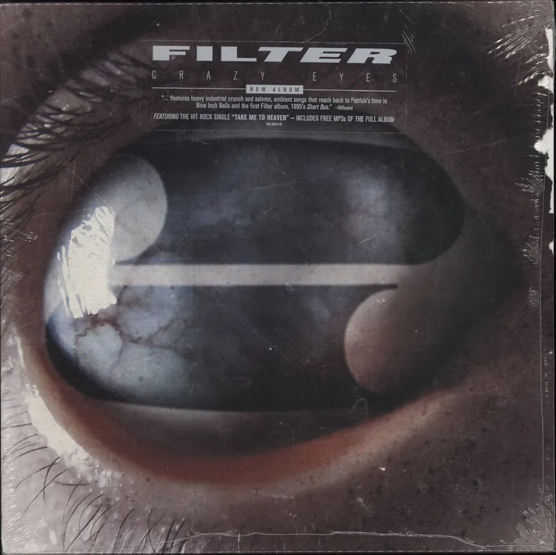 Filter Crazy Eyes - Red and White Vinyl - Sealed US 2-LP vinyl set Shop Now