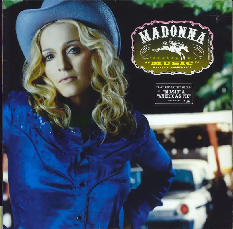 Madonna Music - Hype Stickered UK Vinyl LP Buy Online