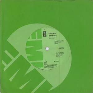 Queen Bohemian Rhapsody (C) - EX Irish 7" vinyl Affordable