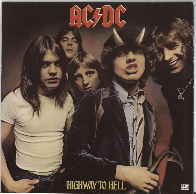 AC/DC Highway To Hell German Vinyl LP Authentic