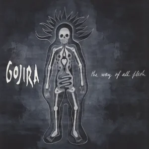 Gojira The Way of All Flesh - Clear with Splatter Vinyl French 2-LP vinyl set Express Delivery