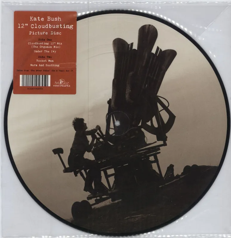 Kate Bush Cloudbusting UK 12" picture disc Limited Time