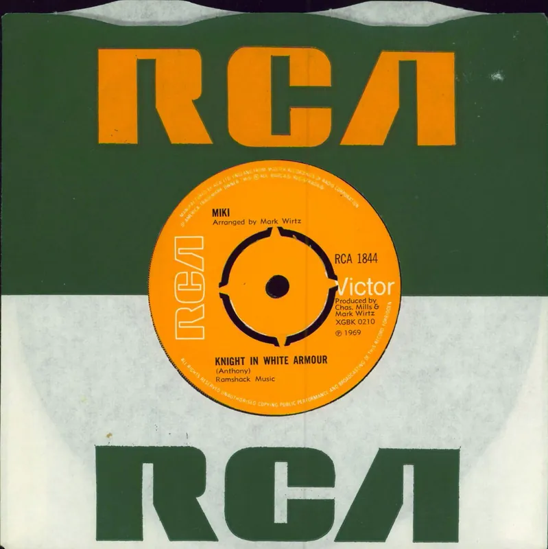 Place Order Miki Antony Knight In White Armour UK 7" vinyl
