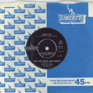 Bobby Vee True Love Never Runs Smooth UK 7" vinyl Crafted