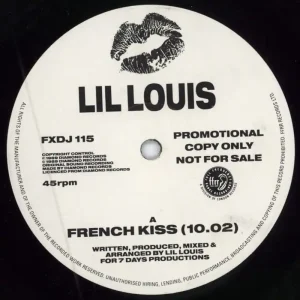 Lil Louis French Kiss UK Promo 12" vinyl New Arrival