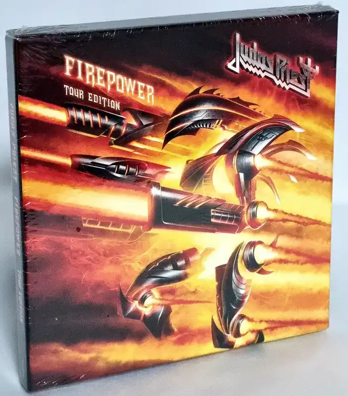 Judas Priest Firepower "Tour Edition" German 7" box set Bargain