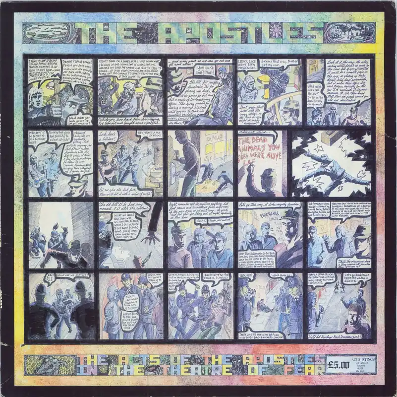 Affordable The Apostles (Punk) The Acts Of The Apostles In The Theatre Of Fear UK 7" vinyl