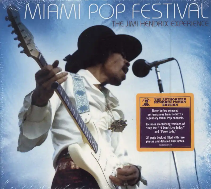 Budget Jimi Hendrix Miami Pop Festival UK CD album