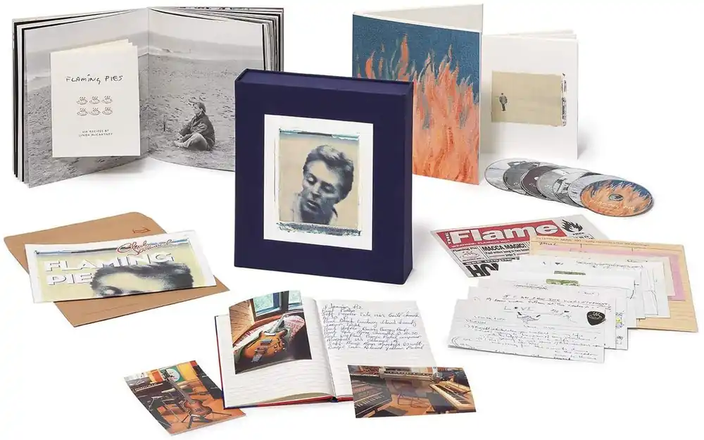 Paul McCartney and Wings Flaming Pie - Deluxe Edition UK Cd album box set Super Sale