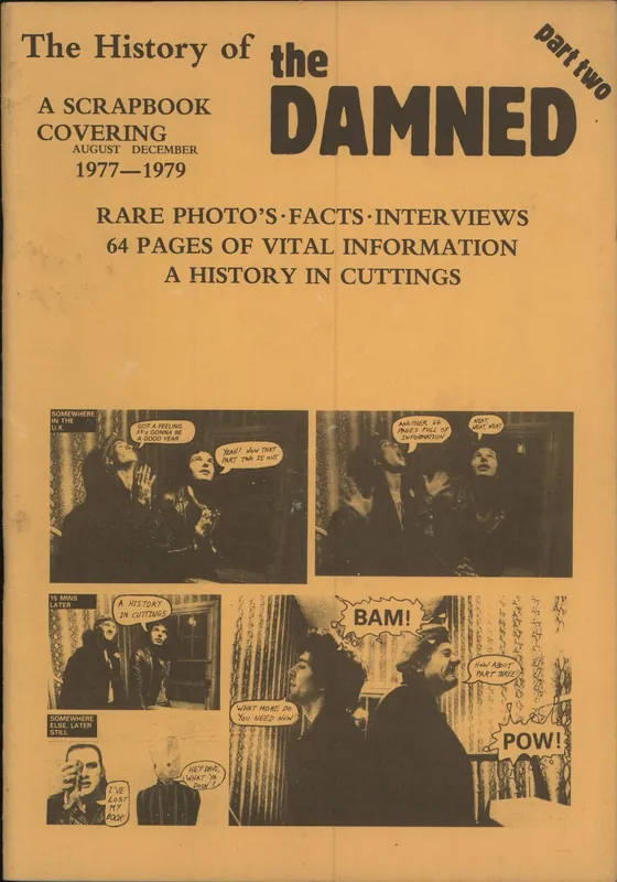 Trusted Brand The Damned The History Of The Damned - Parts 1 & 2 UK Book