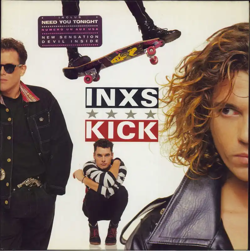 Inxs Kick Dutch Vinyl LP Reduced Price