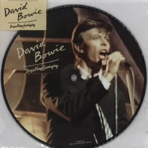 Bargain David Bowie Boys Keep Swinging UK 7" picture disc