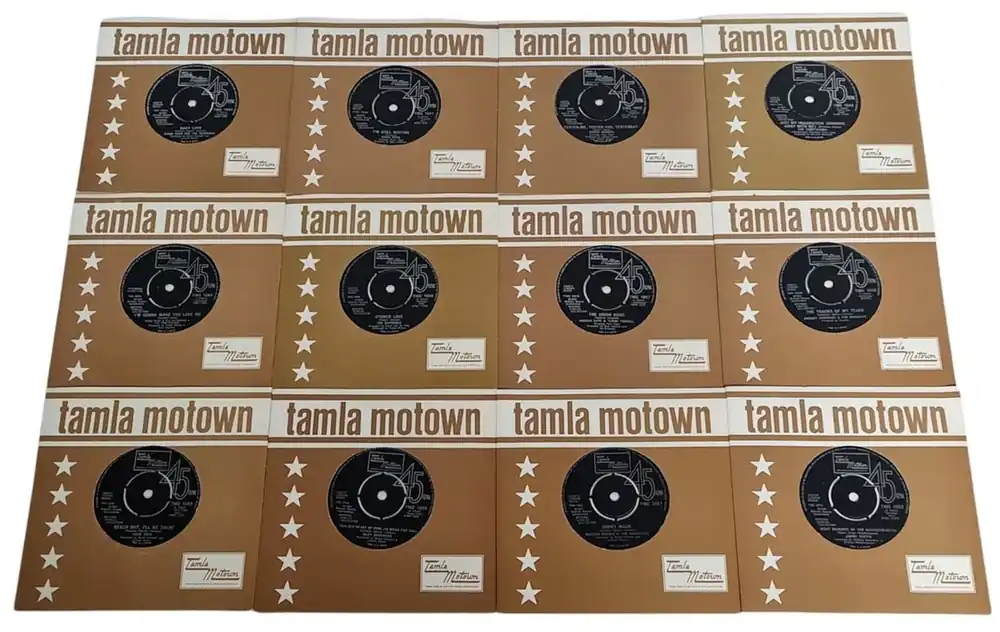 Tamla Motown The Motown Singles Collection UK 7" vinyl Fast Shipping