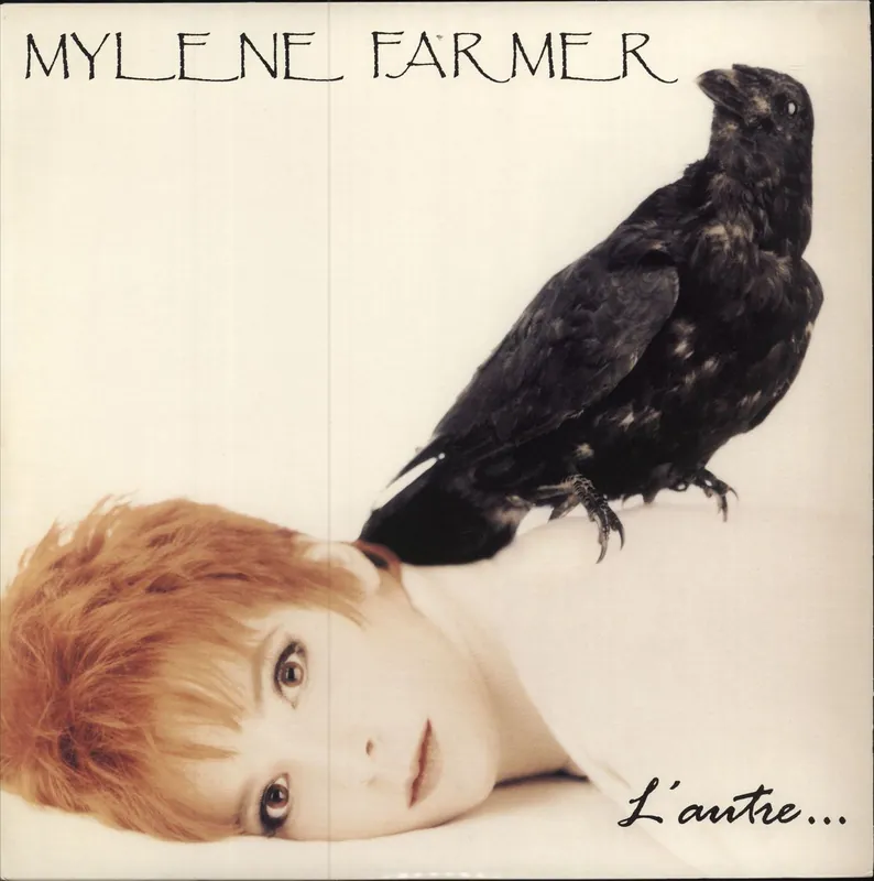 Handmade Mylene Farmer L'Autre French Vinyl LP