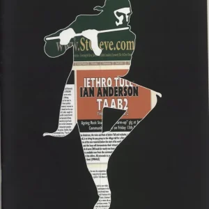 Jethro Tull Thick As A Brick 2 + ticket stub UK Tour programme Popular