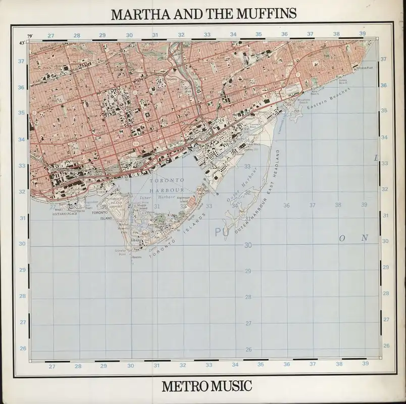 Warranty Included Martha & The Muffins Metro Music - EX Canadian Vinyl LP