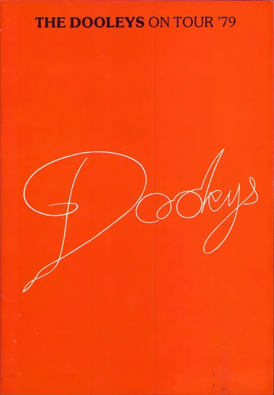 Certified The Dooleys The Dooleys In Tour '79 - Autographed UK Tour programme